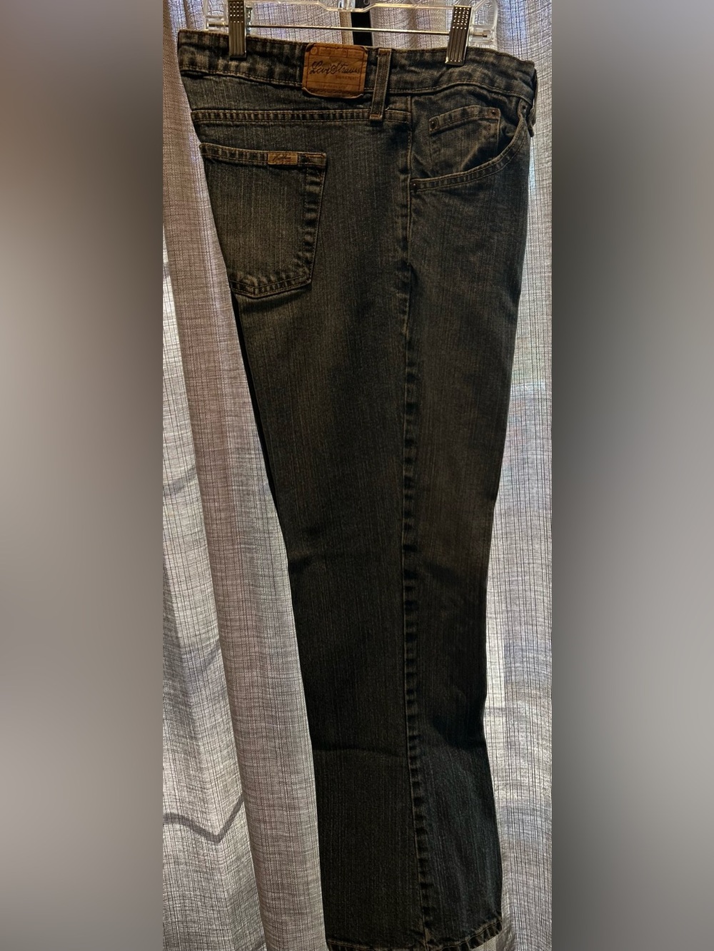 Levi's Dark Denim Low Rise Boot Cut Jeans 10S